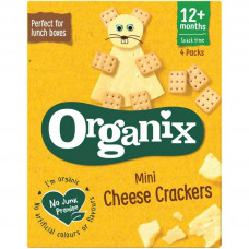 Bánh quy phô mai Organix Mini Cheese Crackers 80g